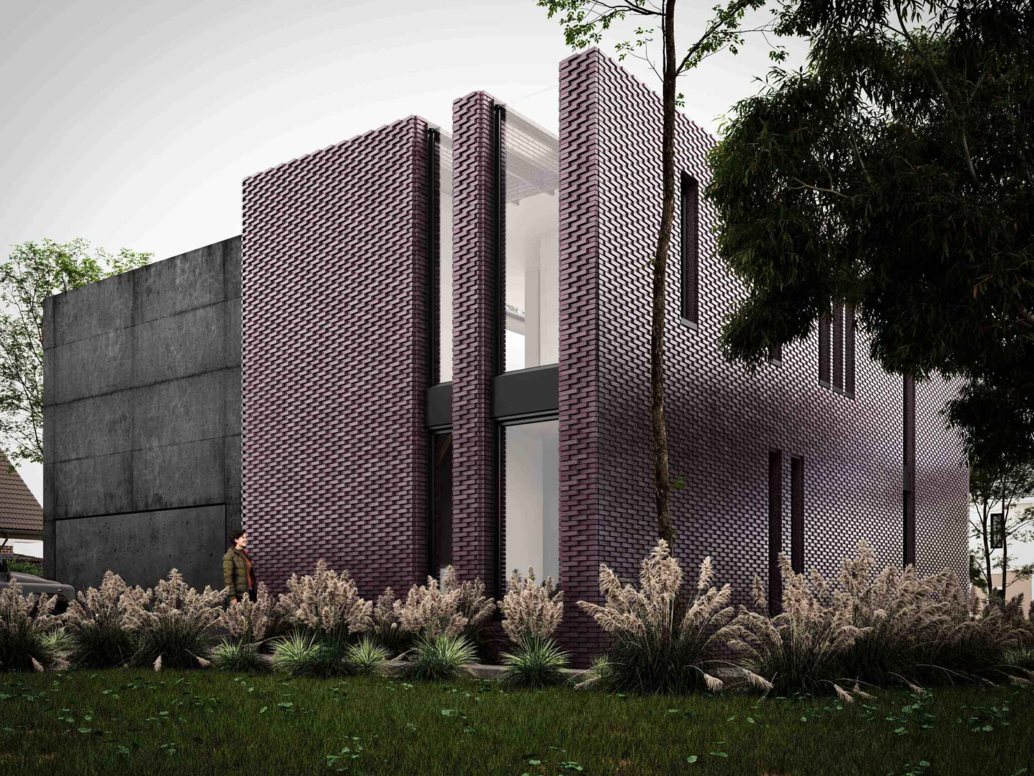 Ternhill Residence - Exterior of modern luxury house