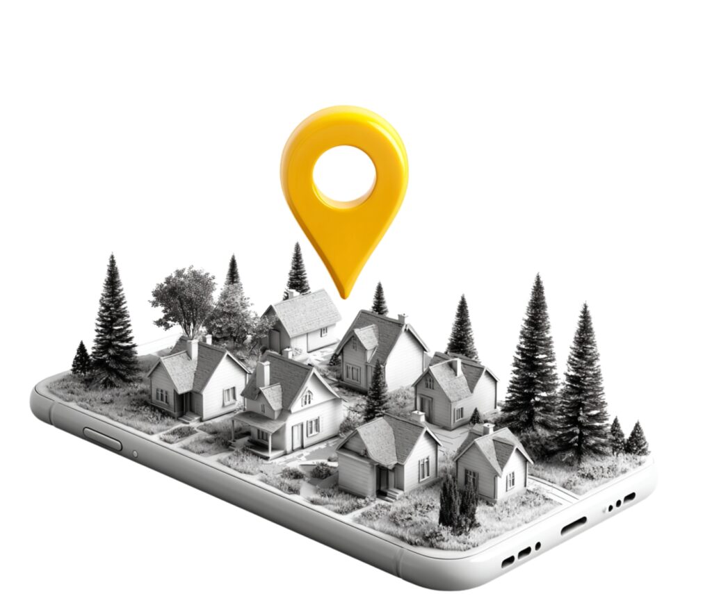 The map that showcase project's location